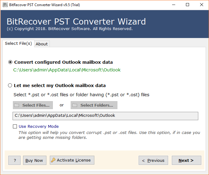 Outlook PST to HTML Converter