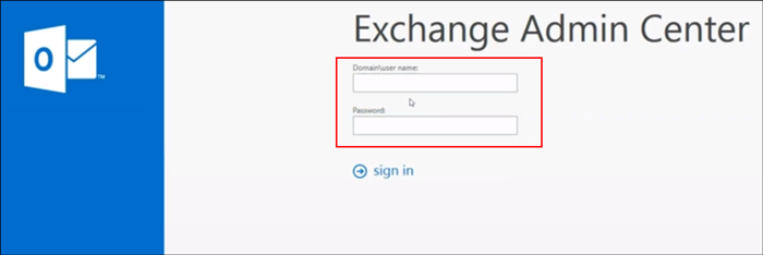 Exchange Control panel