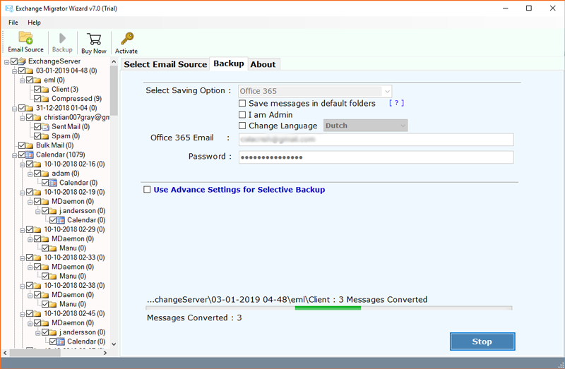 Migrate Exchange Server to Office 365