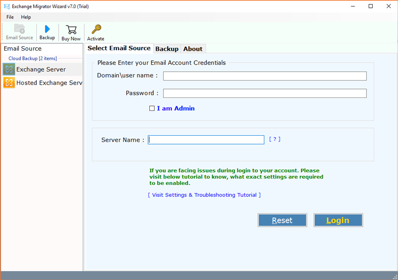 Select Hosted Exchange Server