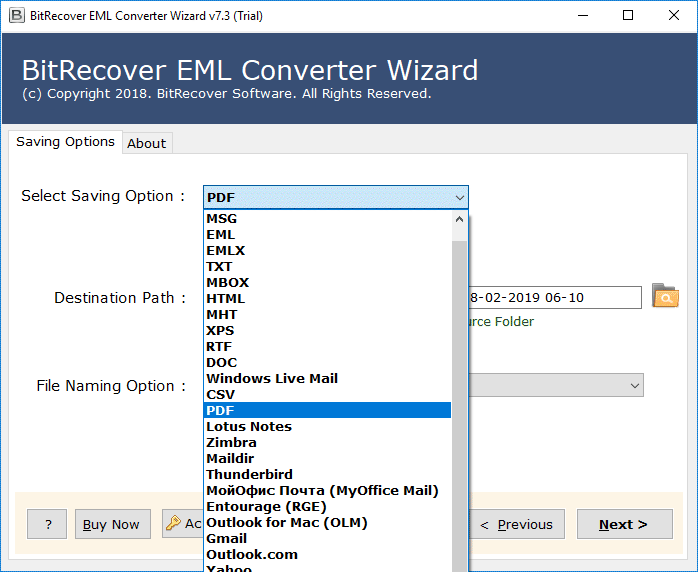 eml to pdf converter