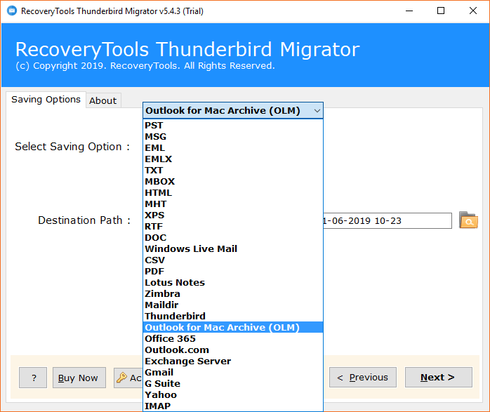 Outlook for Mac Archive