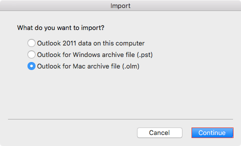 What do you want to import