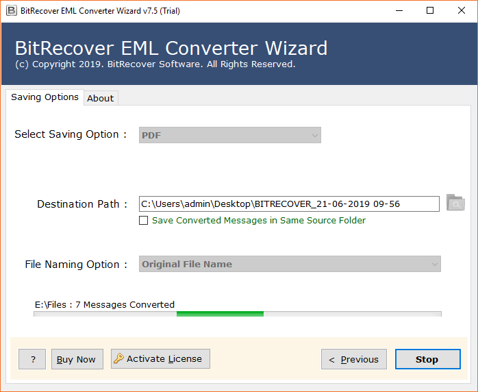 eM Client file conversion