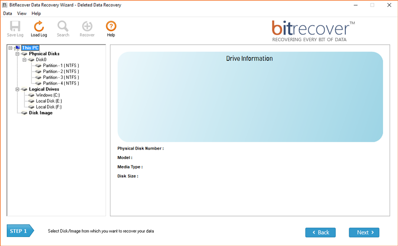 Showing Physical Disks and Logical Drives