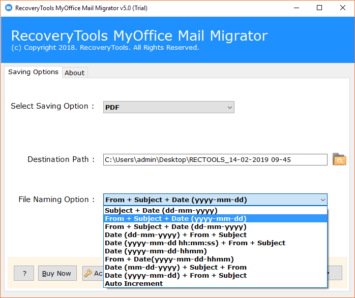 migrate data in various formats