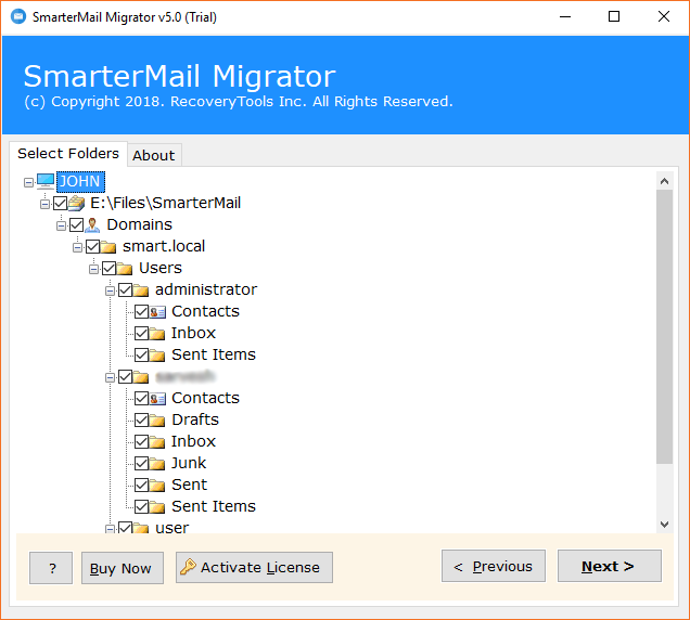 view SmarterMail files