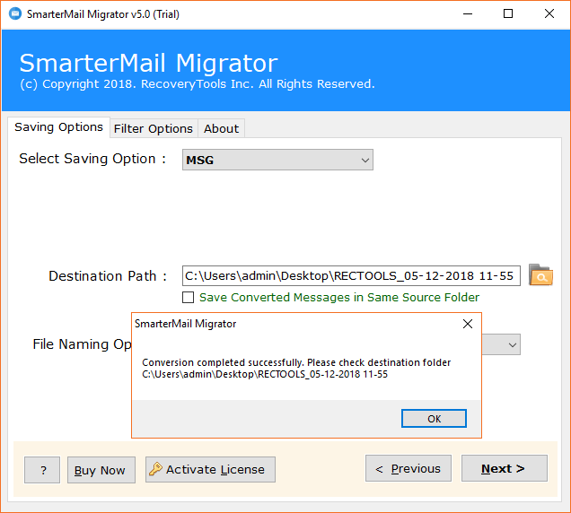 SmarterMail migration